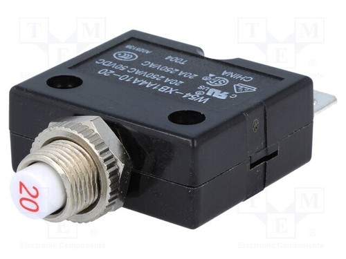 -NC 50VDC 20A UNenn: 250VAC Pole: 1 1423674-9 Überstromaussc
