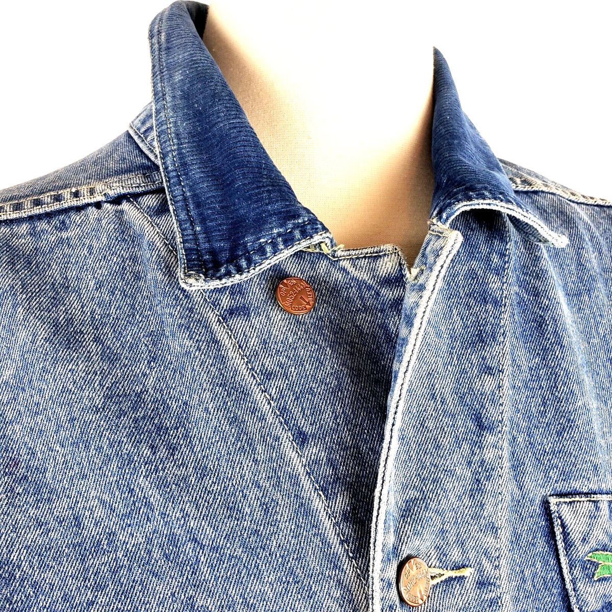 ジャケット GROVE 23SS CODE DENIM JACKET [LIGHT BLUE] 23SS CODE DENIM JACKET [LIGHT BLUE] - GROVE