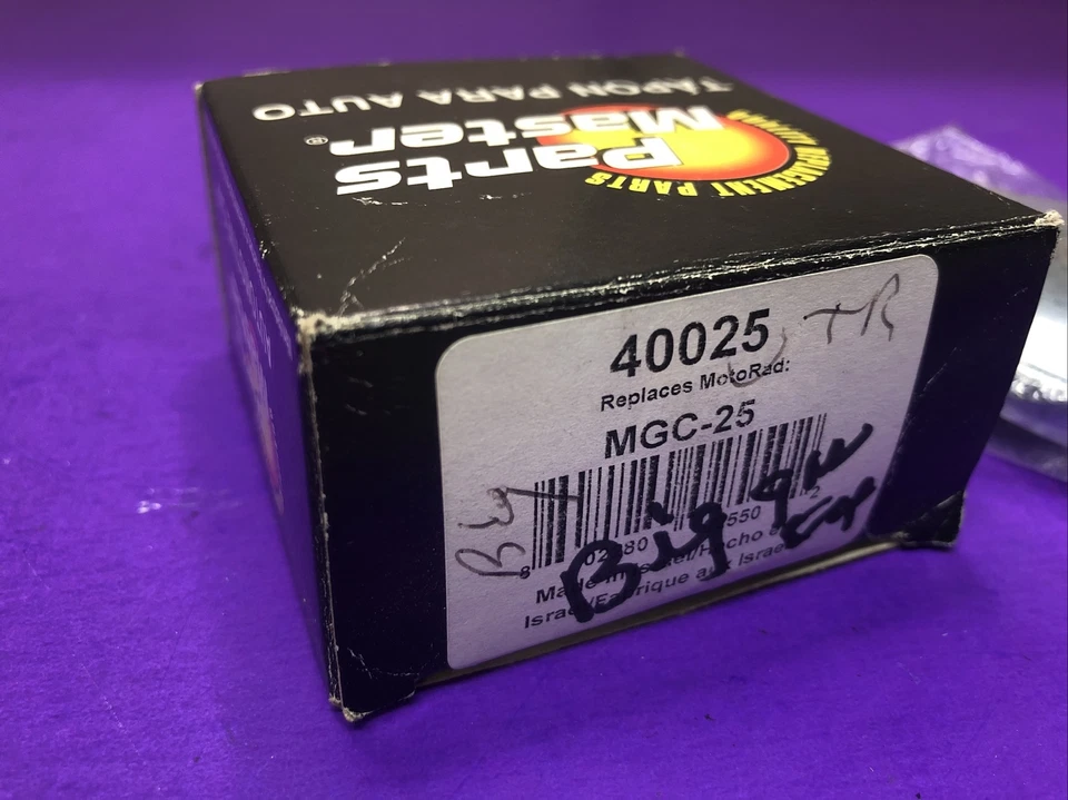 🔥🔥🔥PARTS MASTER RADIATOR CAP 40025 MGC-25 Free Shipping - Image 4 of 4