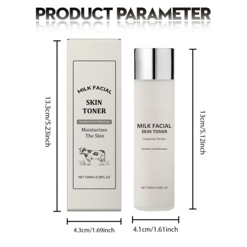 Skin Toner Deep Moisturising Instant Glow 2% Rice Bran Extract Ceramide 100ml - Picture 3 of 15