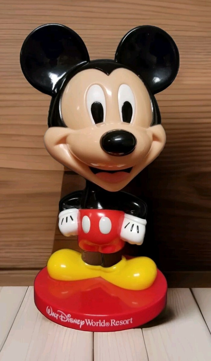 Bobblehead Mickey Mouse Walt Disney World resort Kellogg's plastic