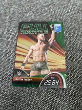 2023 Panini Donruss Elite WWE Full Throttle Insert #12 Austin Theory Green