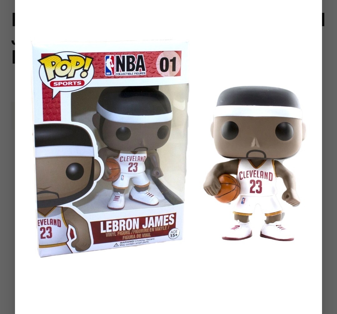 Funko Pop Lebron James 01 New Cavs
