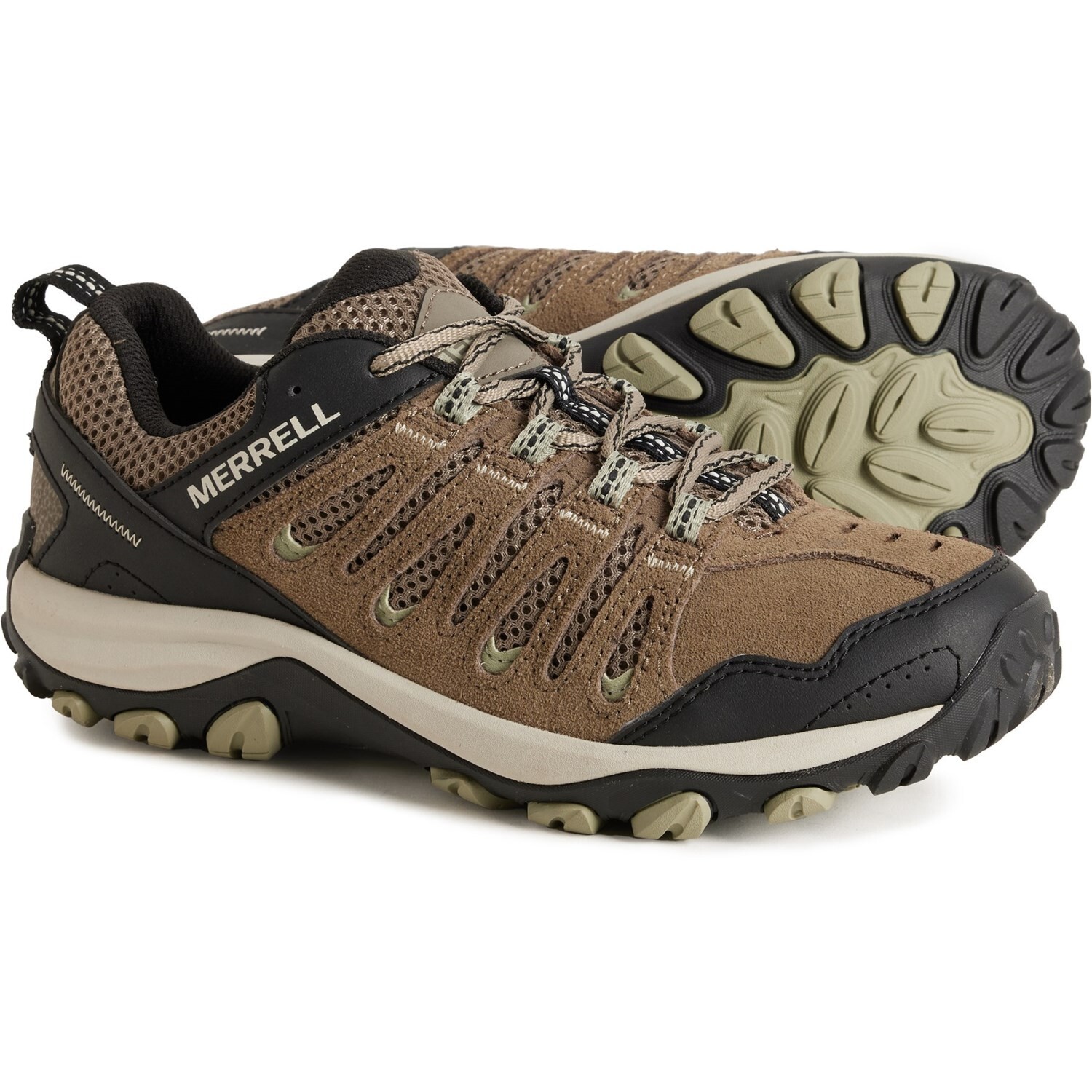 Merrell Crosslander 3 scarpe da trekking in pelle da donna (scegli una taglia) nuove con scatola