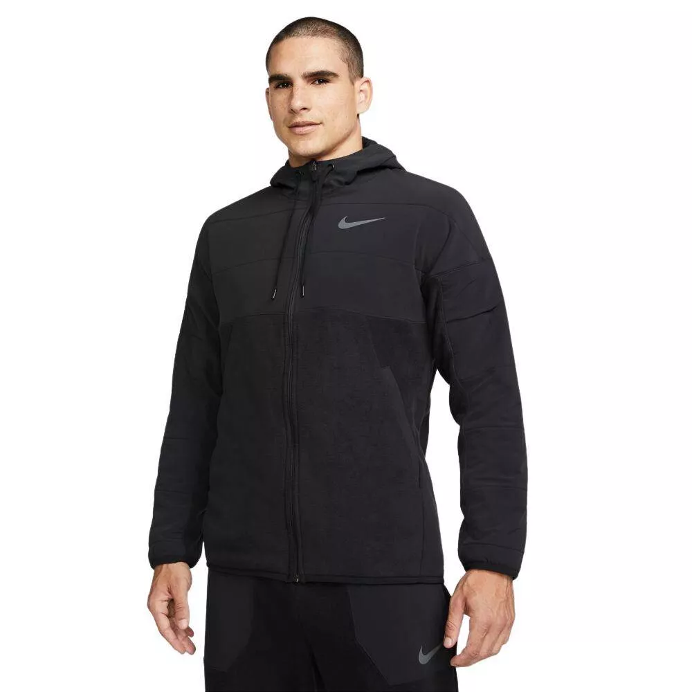 Nike Therma Men's Therma-FIT Hooded Fitness Pullover.