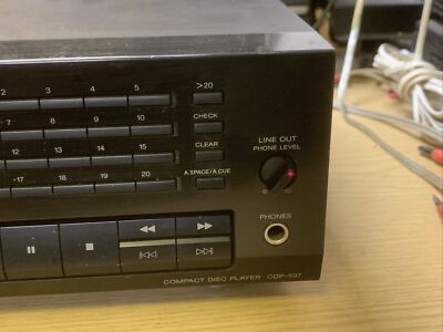 Sony CDP-597 CD Player | eBay