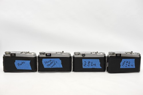Lot 4 Konica III L2 Cameras For Parts *As Is* - Picture 5 of 6