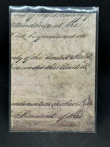 2006 Topps We The People Declaration Of Independence - Picture 2 of 2