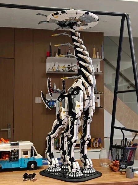 MOC Plus-Size Version Tallneck 7401 Pieces Bricks Toy Machine Animal Model - Image 2 of 4