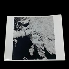 VERY RARE Original 1972 Apollo 16 NASA Type 1 Lunar Photograph Taken on Moon As
