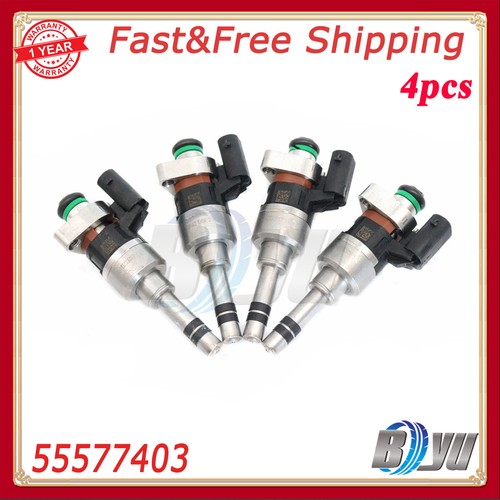 Set of 4pcs Fuel Injectors 55577403 Fits For GM 20162019 Chevrolet