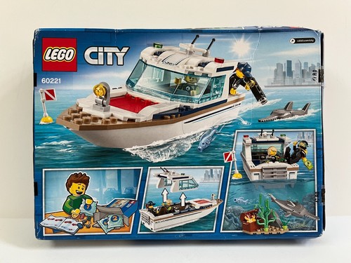 Lego 60221 City Tauchyacht - Neu / beschädigter Karton plus 40341 xtra Pack - Bild 2 von 4