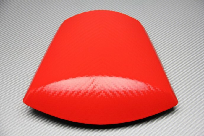 Dosseret de selle GSXR 600 rouge en ABS injecté résistant aux chocs