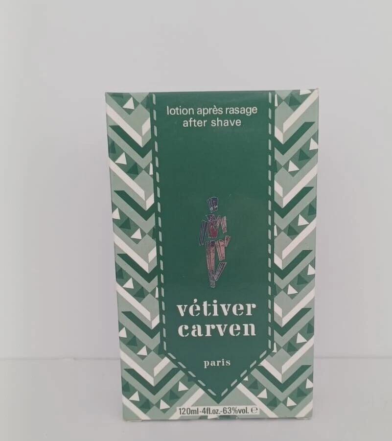 Carven Vetiver After Shave 120 ml Splash/Flacon (No Spray ) VINTAGE