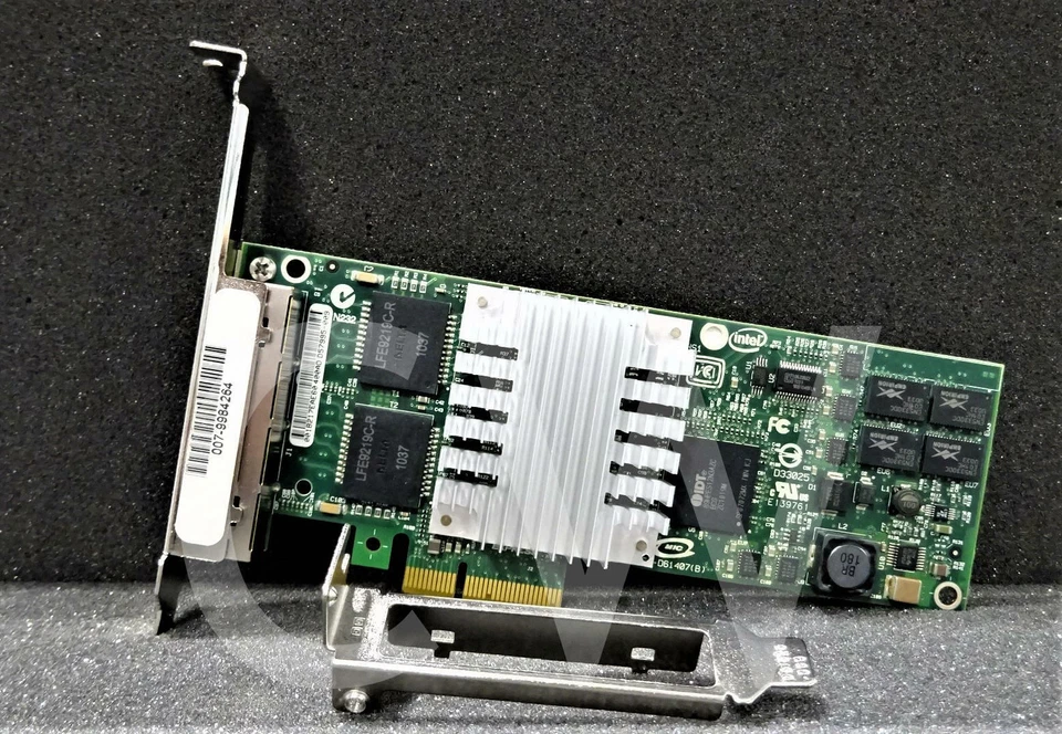 EXPI9404PTG2L20 INTEL PRO/1000PT QUAD PORT Gigabit Ethernet PCIe Network Adapter - Image 2 of 2