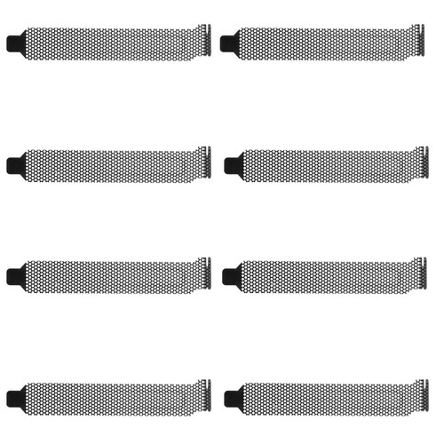 8 Pcs Staubstreifenschlitzabdeckung Belüftete Steckplatzabdeckung - Afbeelding 12 van 12