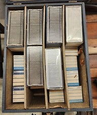 Lot Of Vintage Airequipt Magazine Slides 1963-1973 Europe 28 Boxes/36 Per