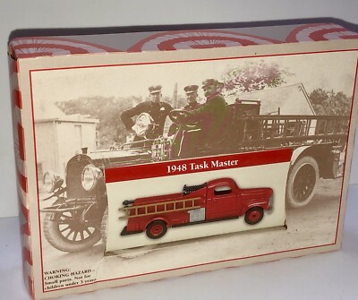 1948 Task Master 2000 Readers Digest Die-cast Fire Engine Vintage 1/64