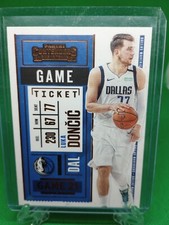 2020-21 Panini Contenders Basketball Luka Doncic BRONZE GAME TICKET, #85