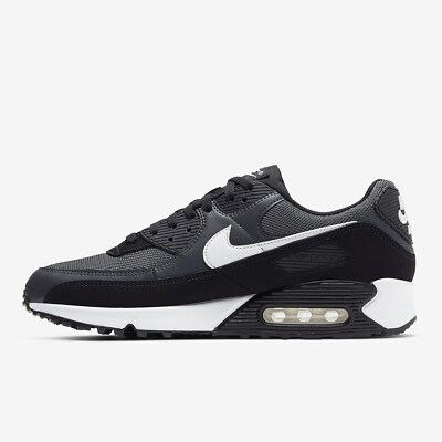 Nike Air Max 90 Black-White New Men's Sneakers Size 11.5 US CN8490