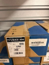 BOX/100 Dupont Tyvek 400, Gray, Shoe And Boot Covers, Universal Size  