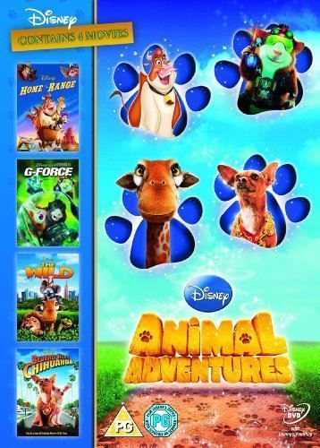 その他 Disney Animal Adventures 4 DVD [Import] Disney Animal Adventures Home On The Range,The Wild,G-Force