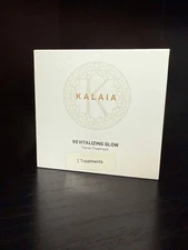 Kalaia Revitalizing Glow Facial Treatment Mask - 2 treatments