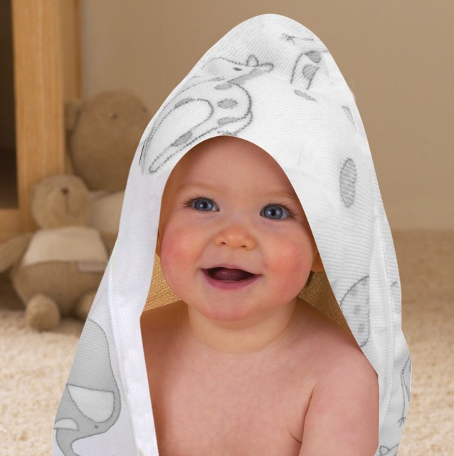 hooded baby towels tesco