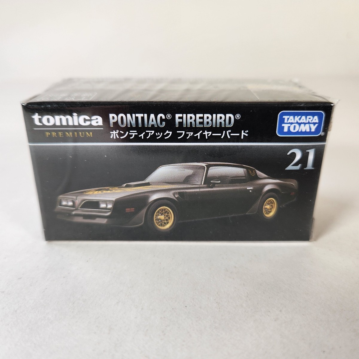 Tomica Premium #21 Pontiac Firebird 1/67 Scale Diecast Car Takara