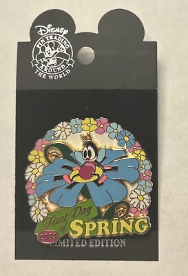 Disney - First Day of Spring 2003 - Blue Flower Melody Time LE1000 Pin