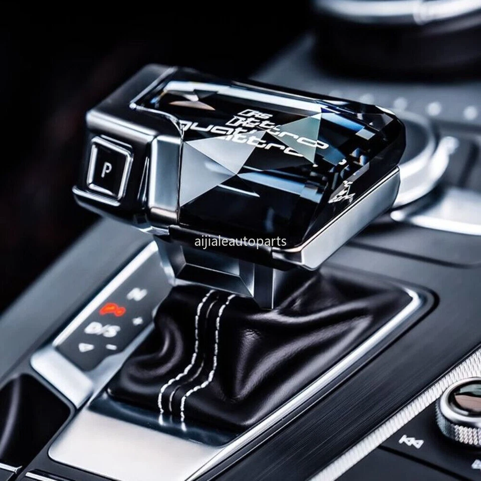 Crystal Gear Shift Knob For Audi Q5 2018-2023 SQ5 2021-2023 Q7 2016-2019 Foto 4 de 4