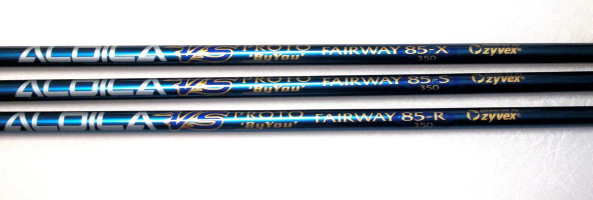 ALDILA 85 VS PROTO BY YOU FAIRWAY SHAFT r/s/xs flex PLUS