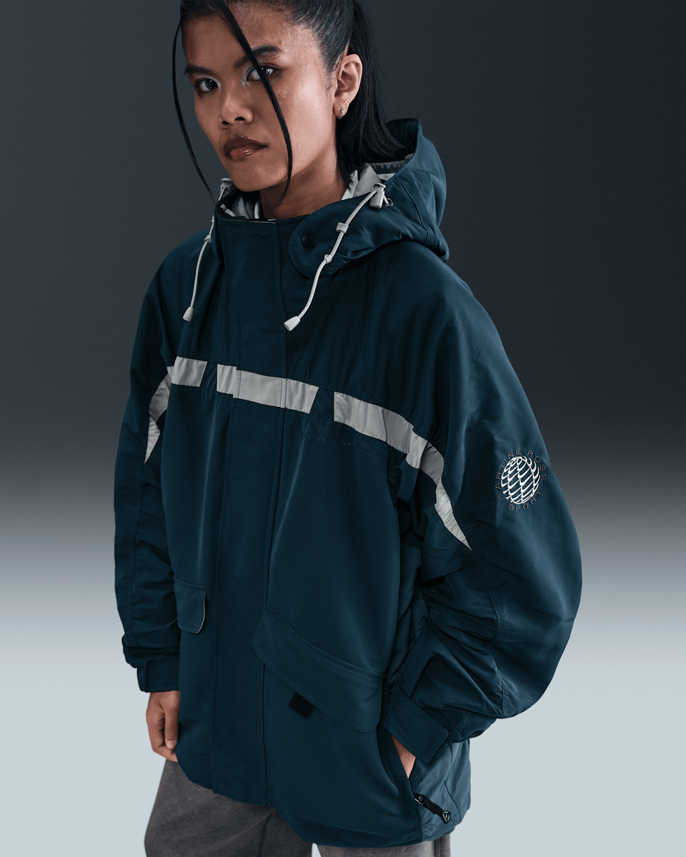 Nike x Martine Rose Ski Parka Jacket Armory Navy Blue HM9035-478