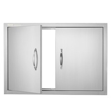VEVOR 30x21 Inch BBQ Island Access Door Outdoor Kitchen Door Stainless Steel
