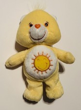 Vintage 2002 Care Bears Funshine Bear Plush Play Along Stuffed Animal Yellow 8