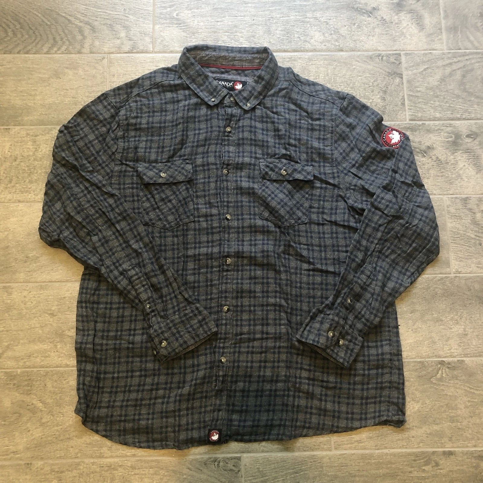 Canada Weather Gear Flannel Shirt Mens Size XL Long Sleeves Outdoor Shirt Plaid
Opens in a new windo