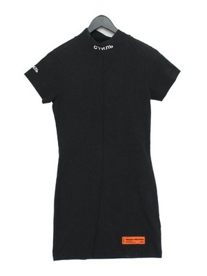 Heron Preston T-Shirt Minikleid XS in schwarz