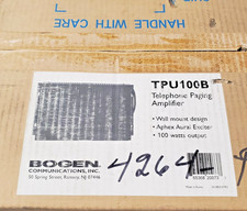 Bogen TPU100B 100-Watt Telephone Paging Amplifier -NEW