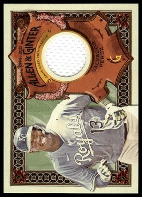 2022 Topps Allen & Ginter #AGRA-SP Salvador Perez Full-Size Relics A Design