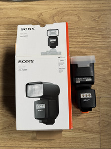 Sony HVL-F60RM Wireless Radio Flash Speedlight GN60 TTL + Case & Stand