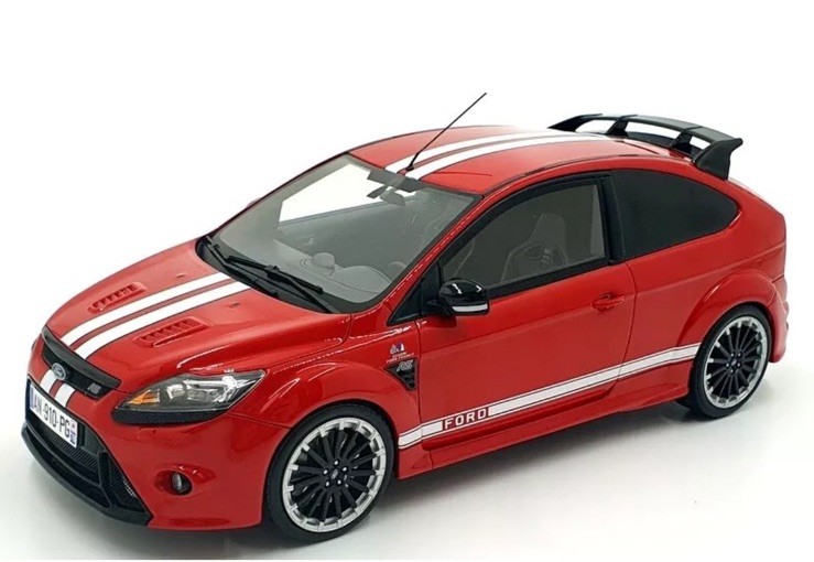 Otto Mobile 1/18 Scale Resin OT1007 - Ford Focus RS MK2 Le Mans Edition - Red
