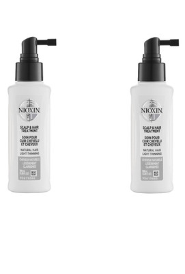 Nioxin Scalp Treatment 1 Natural Hair Normal to Thin-Looking Travel 3.4 oz,