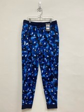 Under Armour SIZE 18/20 Navy/Blue Powder Blue Shapes Joggers Boy's Pants