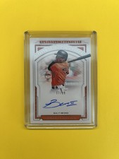 2019 National Treasures – Rookie Signatures Cedric Mullins #RS-CM /99