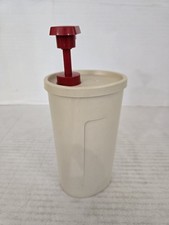 Tupperware Ketchup Condiment Container Dispenser Pump 640-22 FREE SHIPPING