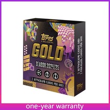 2024-25 Topps Gold ucc Champions League Football Star Card Factory Sealed NEW