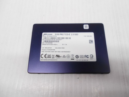 Micron MTFDDAK3T8TCB 3.84TB SATA SSD 2.5" Intern für Laptop Server PC 4TB