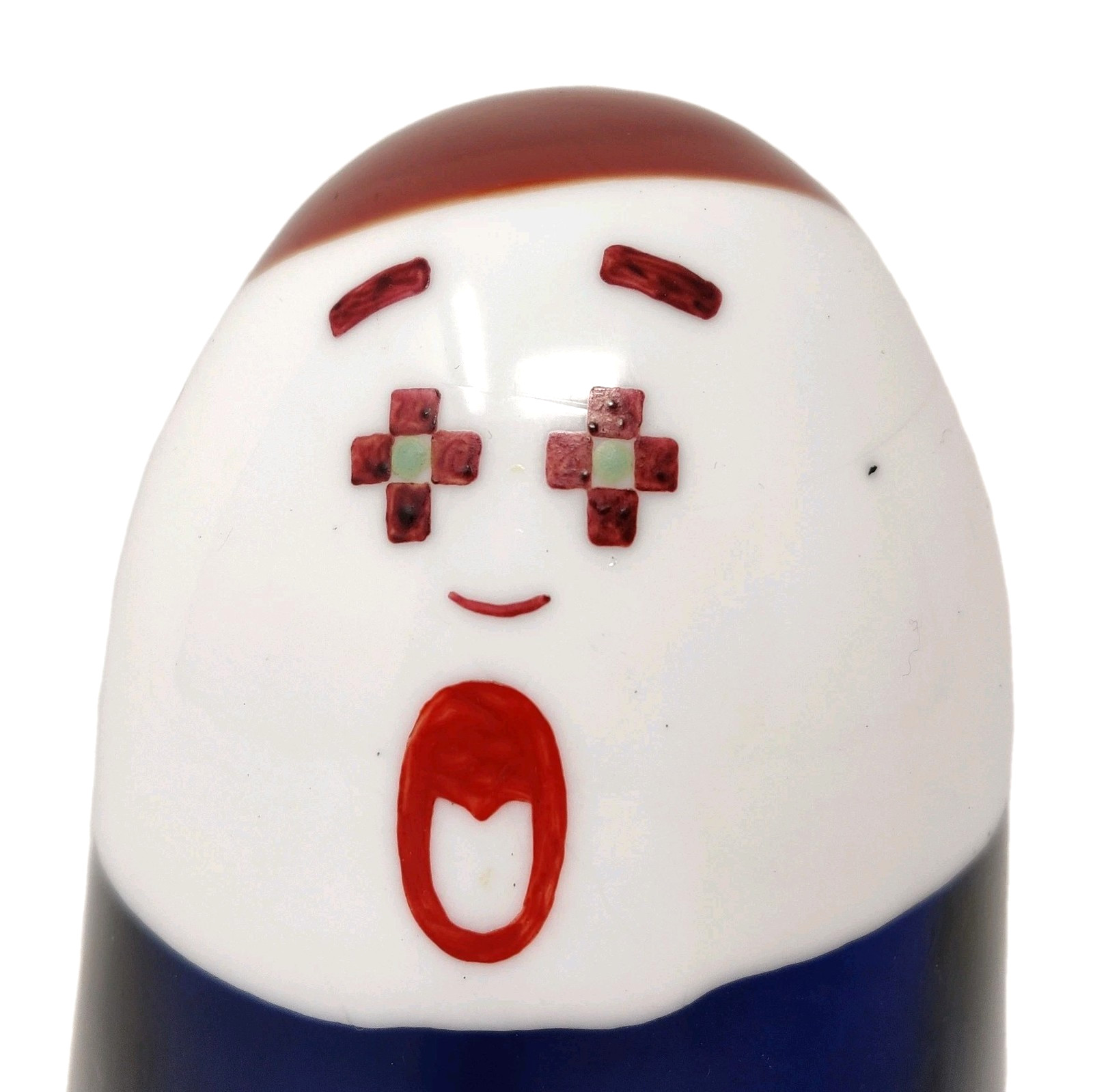 Galliano Ferro Murano Choir Singer Glass Sculpture Figure Paperweight Italian