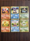 Japanese Charmander Squirtle Bulbasaur Base Vintage Pokemon Card 1996
