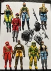 VINTAGE GI JOE USED figure lot 1990s Fair Condition Dreadnoks Street Fighter